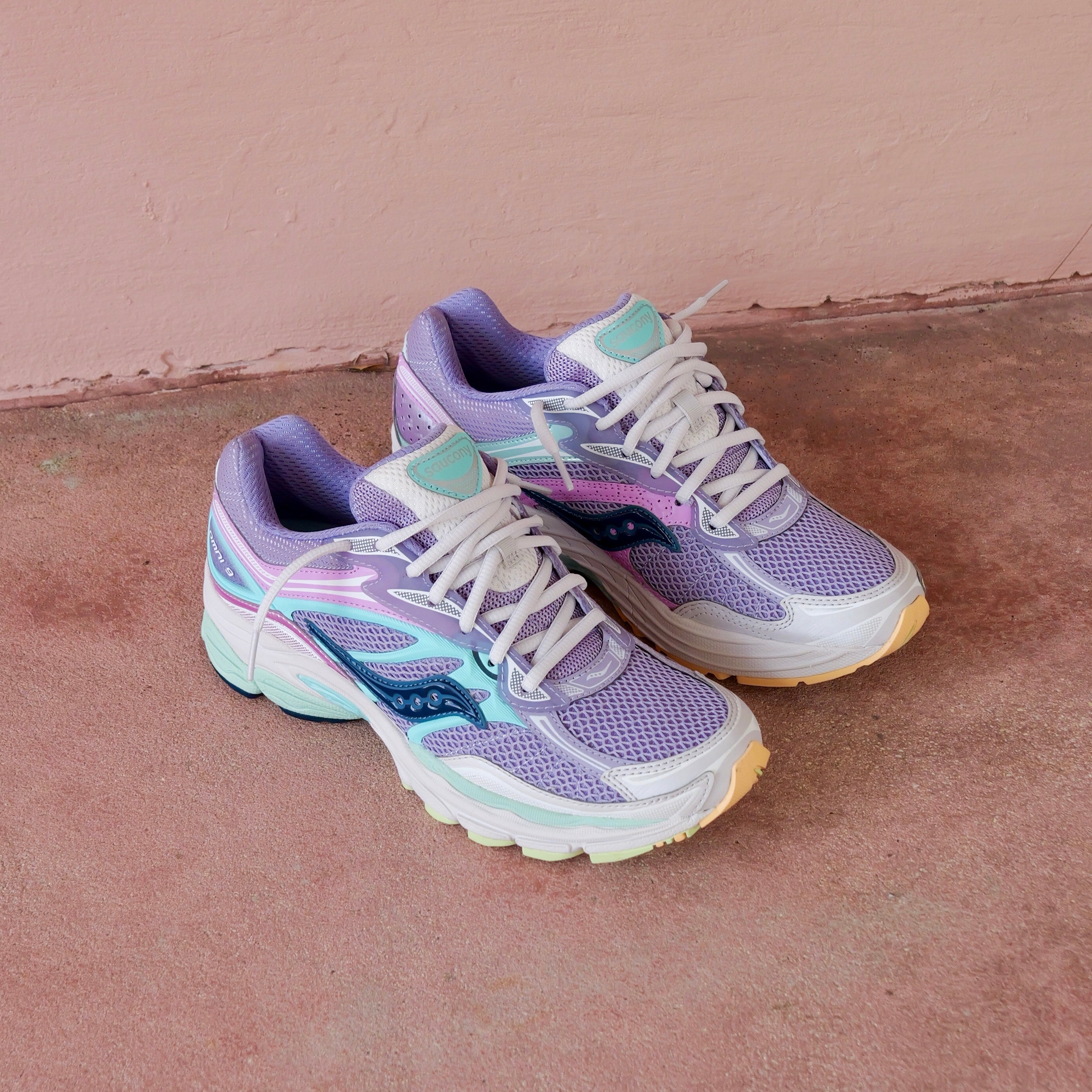 Mens Saucony ProGrid Omni 9 (Wisteria/Blue) - Saucony