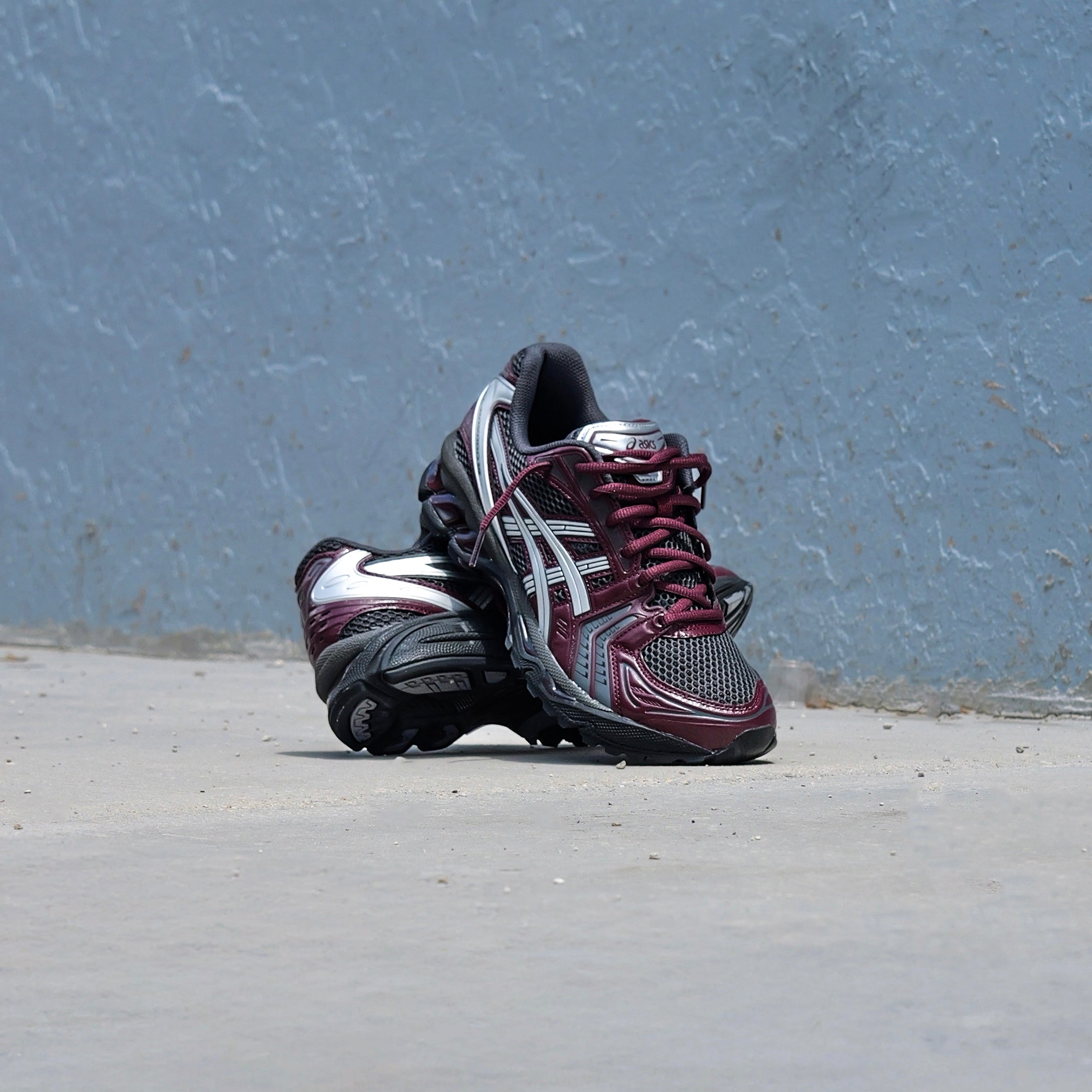 Mens Asics Gel-Kayano 14 (Obsidian Grey/Pure Silver) - VIP Asics