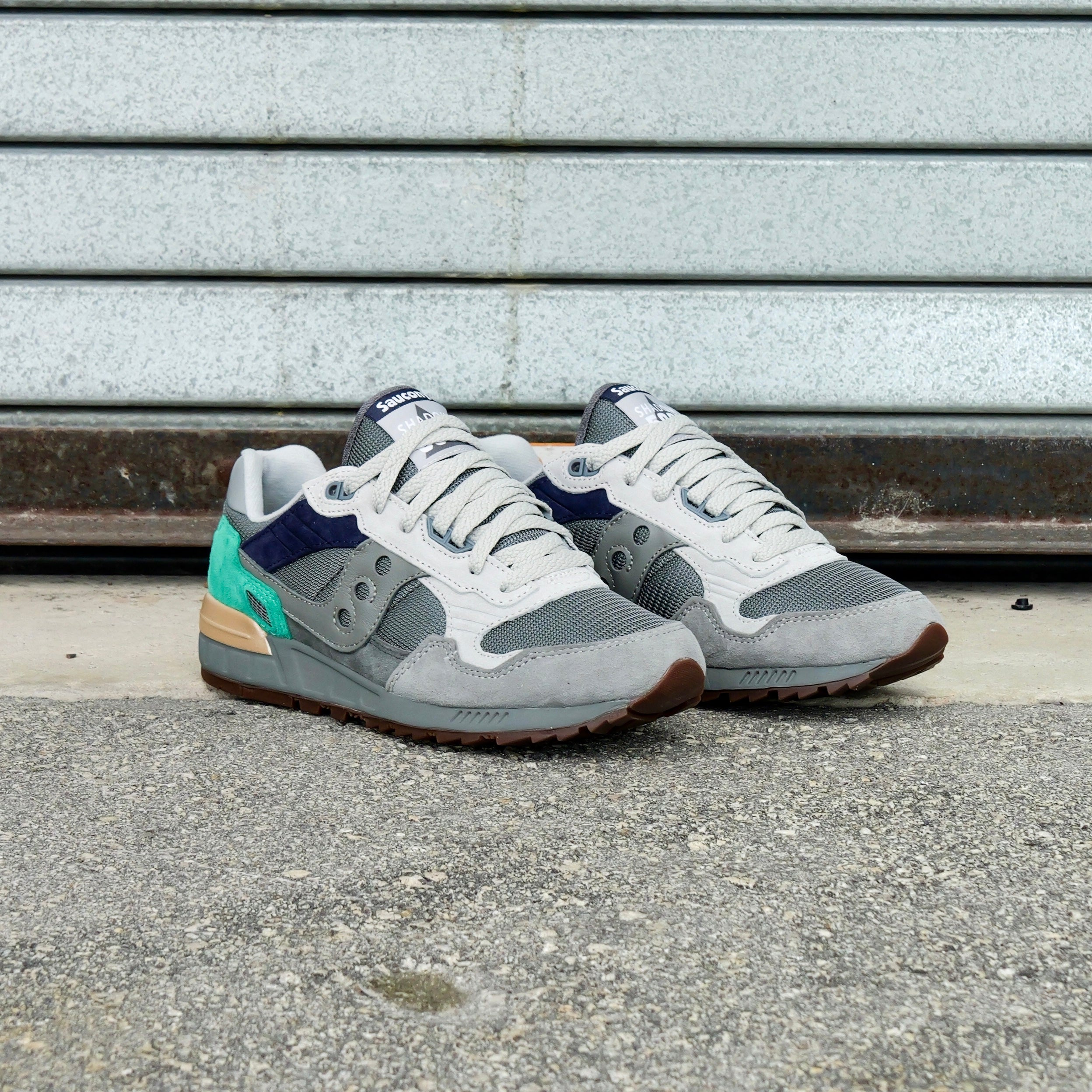 Mens Saucony Shadow 5000 (Carbon/Cadet)