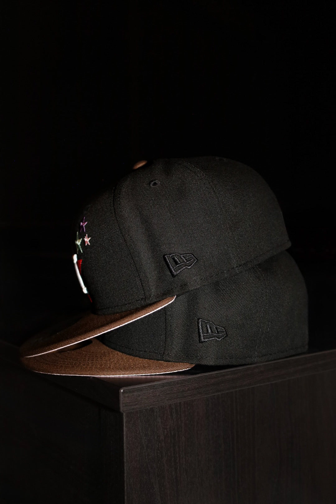 New Era Houston Astros Cacti Park of The Palm Beaches Travis Scott Patch Fitted (Black/Brown)