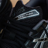 Mens Asics Gel-1130 (Black/Pure Silver)