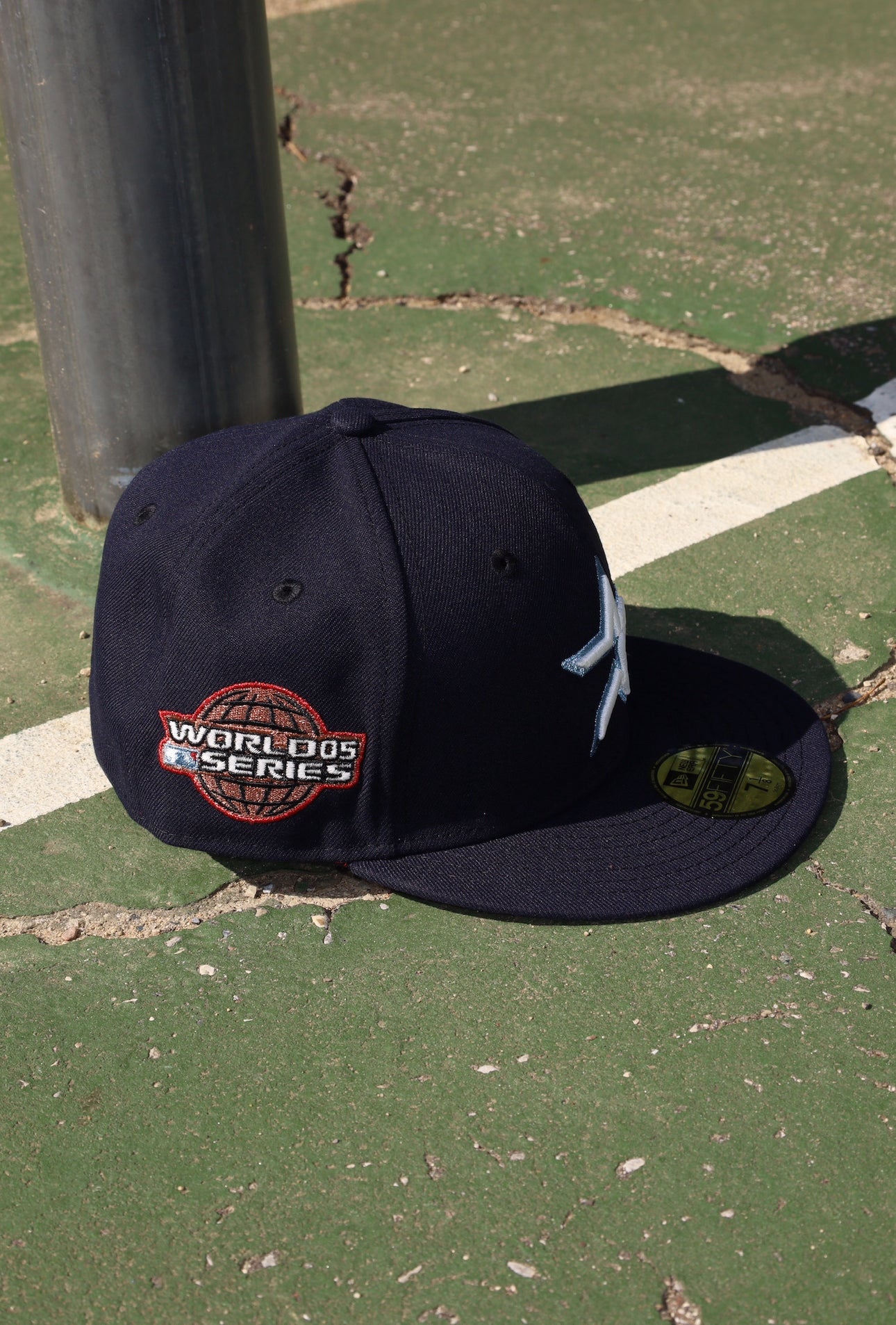New Era Houston Astros 2005 World Series Side Patch Fitted