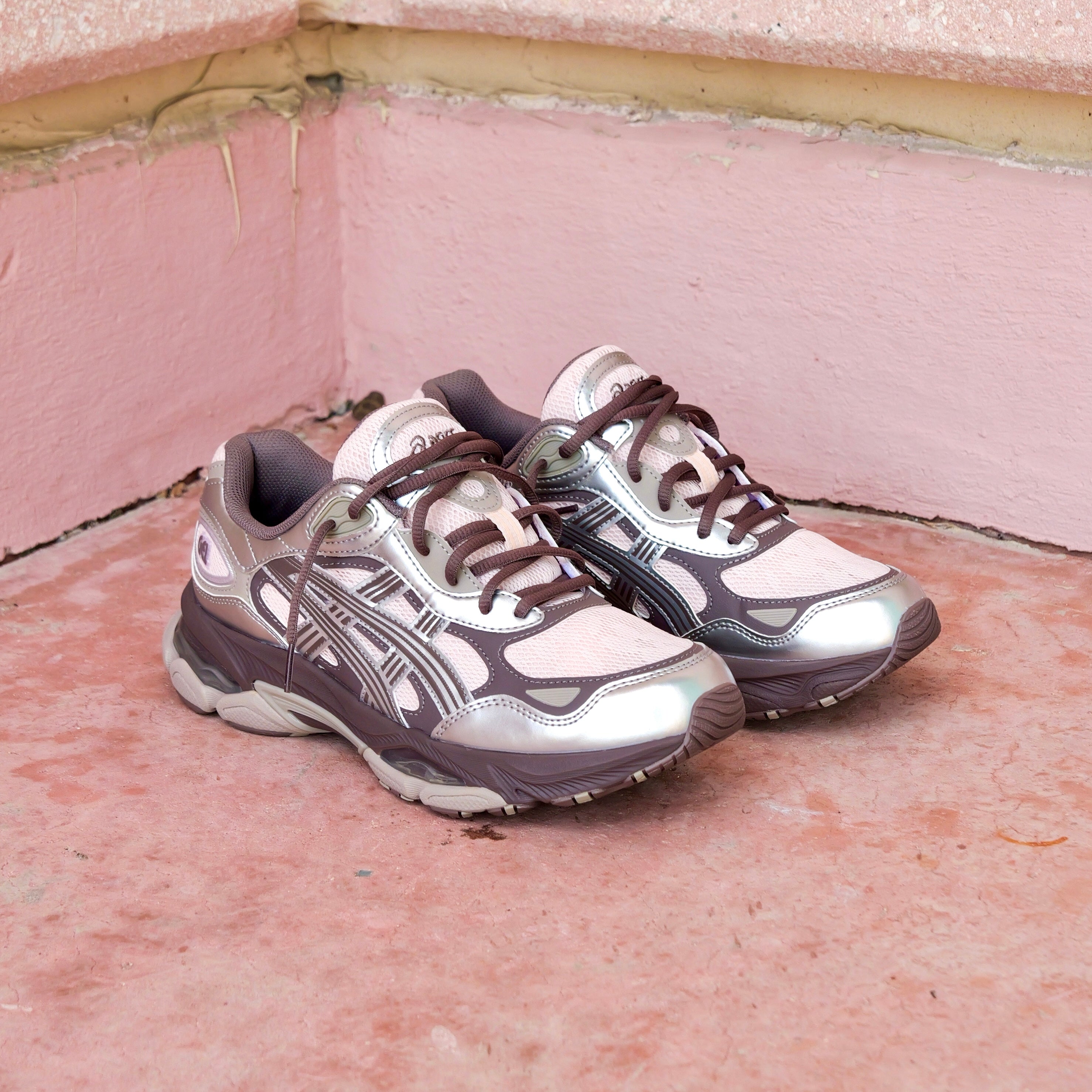 Mens Asics Gel-NYC 2.0 (Pink Cloud/Pure Silver)