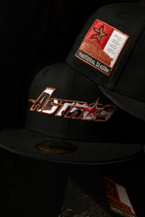 New Era Houston Astros 2000 Inaugural Season Grey UV 59Fifty Fitted (Black) - New Era