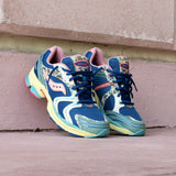 Mens Saucony ProGrid Triumph 4 Kissaten (Blue/Beige) - Saucony