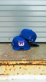 New Era Hartford Whalers Side Patch Fitted (Royal)