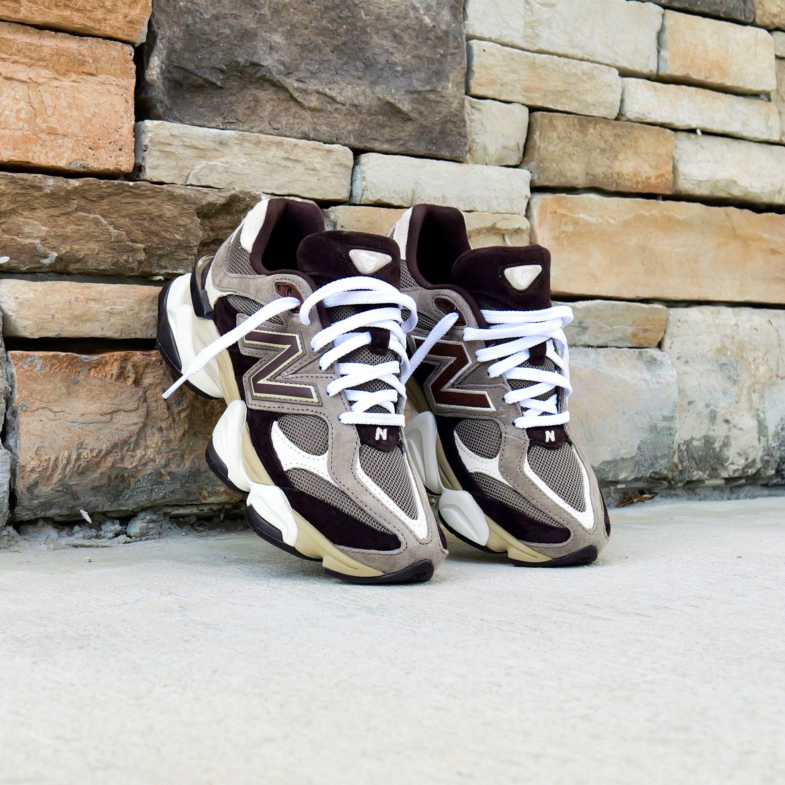 Mens New Balance 9060 (Brown/Brown) -U90601BV