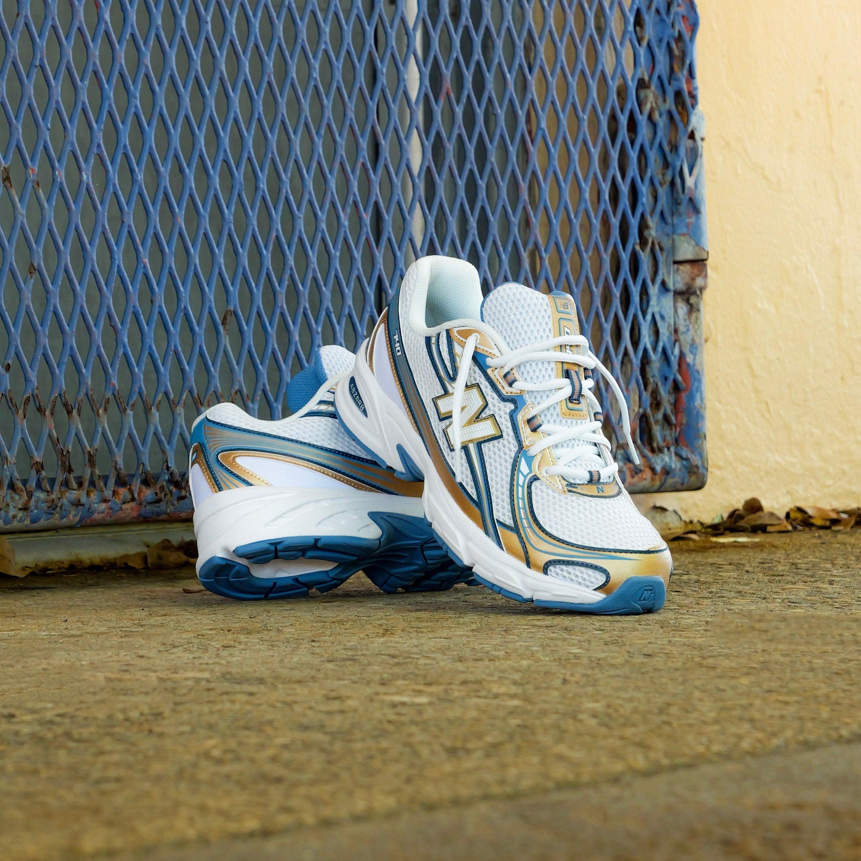 Mens New Balance 740 (Heron Blue/Metallic Gold) - U740HB2 - New Balance