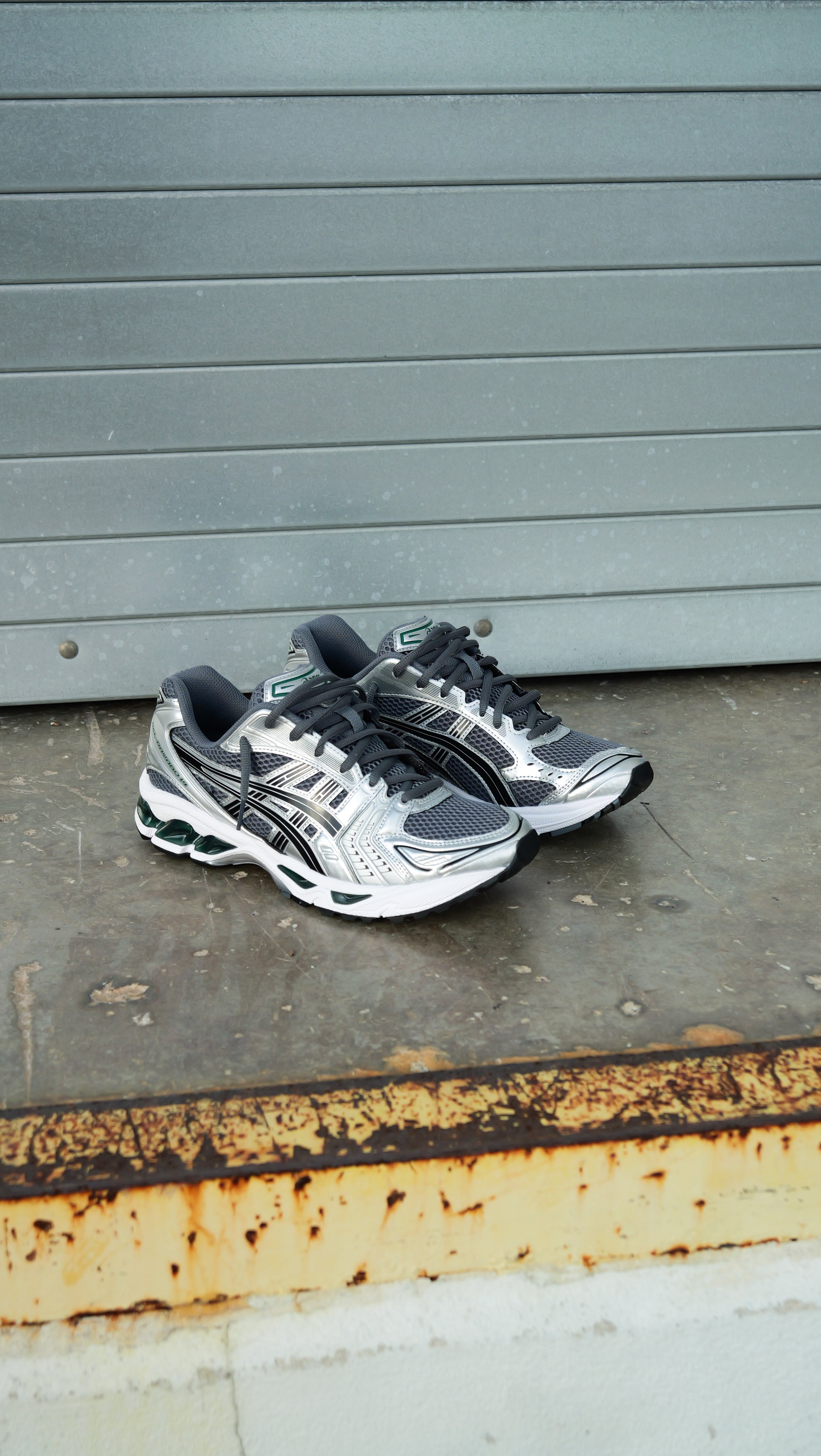 Mens Asics Gel-Kayano 14 (Metropolis/Jasper Green) - Asics