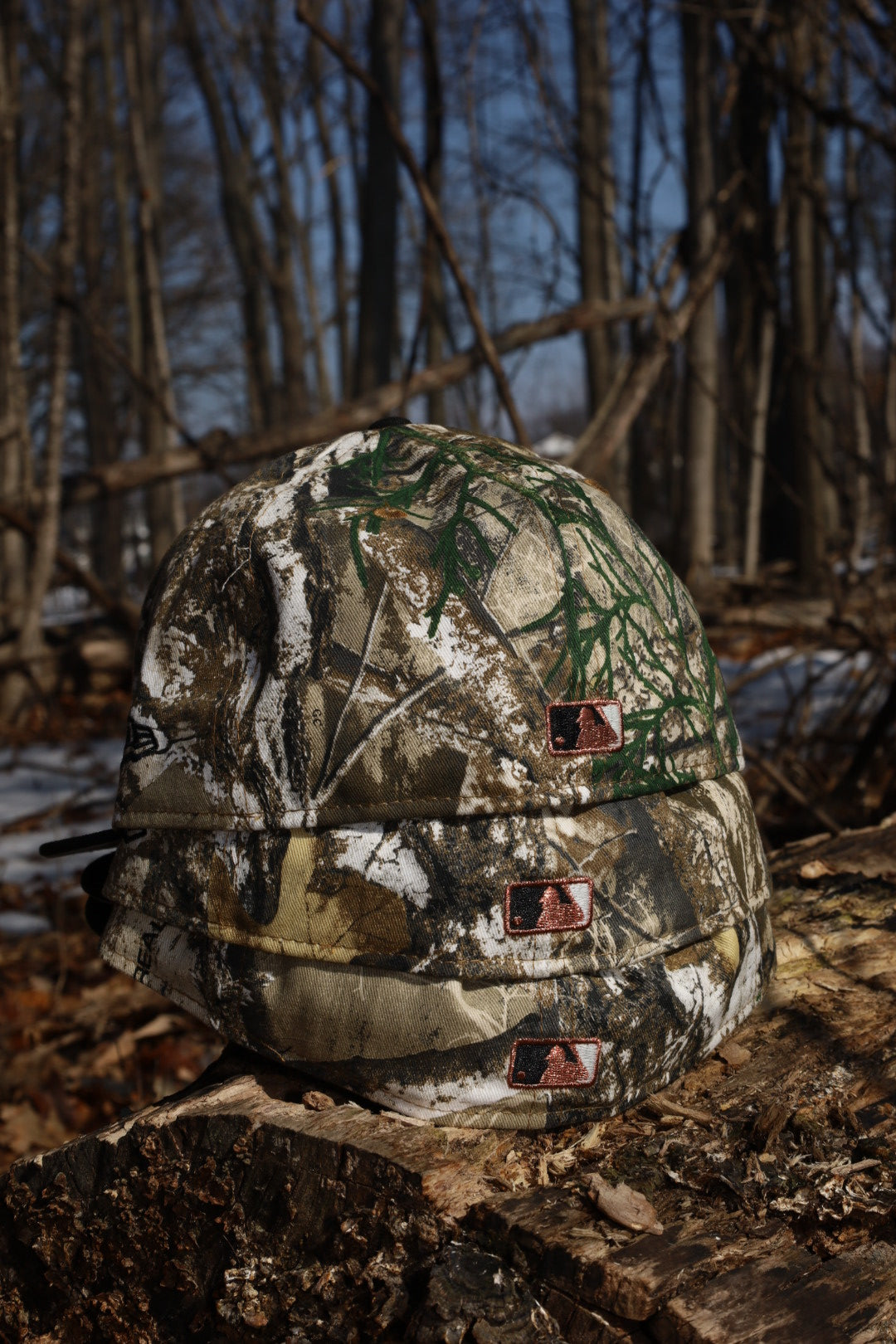 New Era Houston Astros 2022 World Series Side Patch Fitted (Real Tree Camo/Black) - New Era