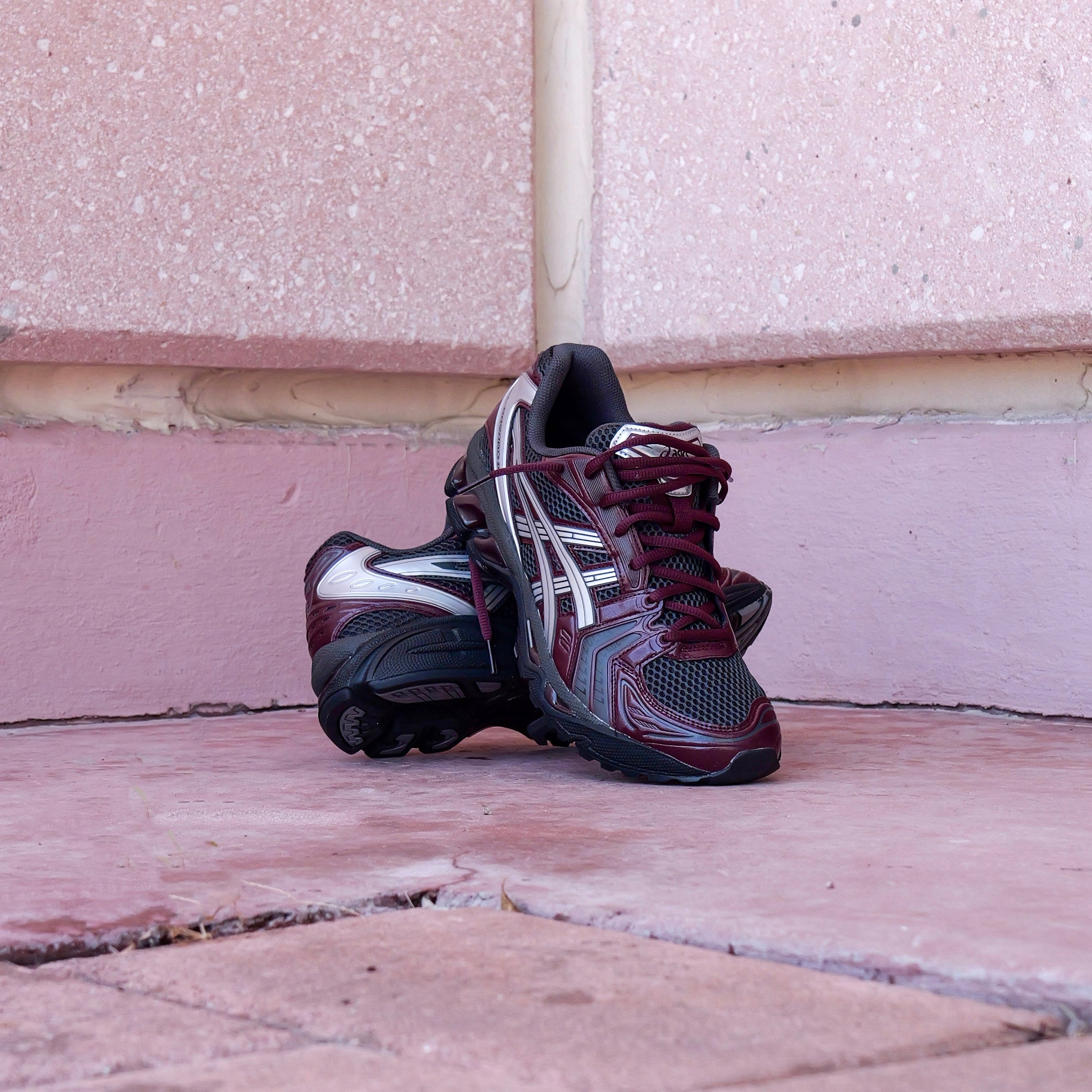 Mens Asics Gel-Kayano 14 (Obsidian Grey/Pure Silver) - VIP Asics