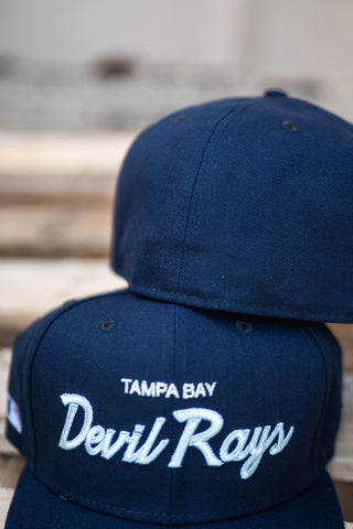 New Era Tampa Bay Devil Rays Grey UV (Navy Blue) - New Era
