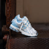 Gradeschool New Balance 1906 (Silver Metallic/Chrome Blue)