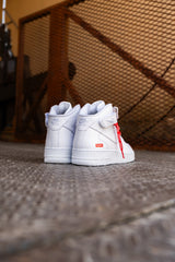 Nike x Supreme Air Force 1 Mid SP (White)