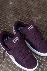 Women's Puma Suede XL Elevated (Midnight Plum/Puma White)