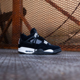 Mens Air Jordan 4 Retro Remastered (Black/White)