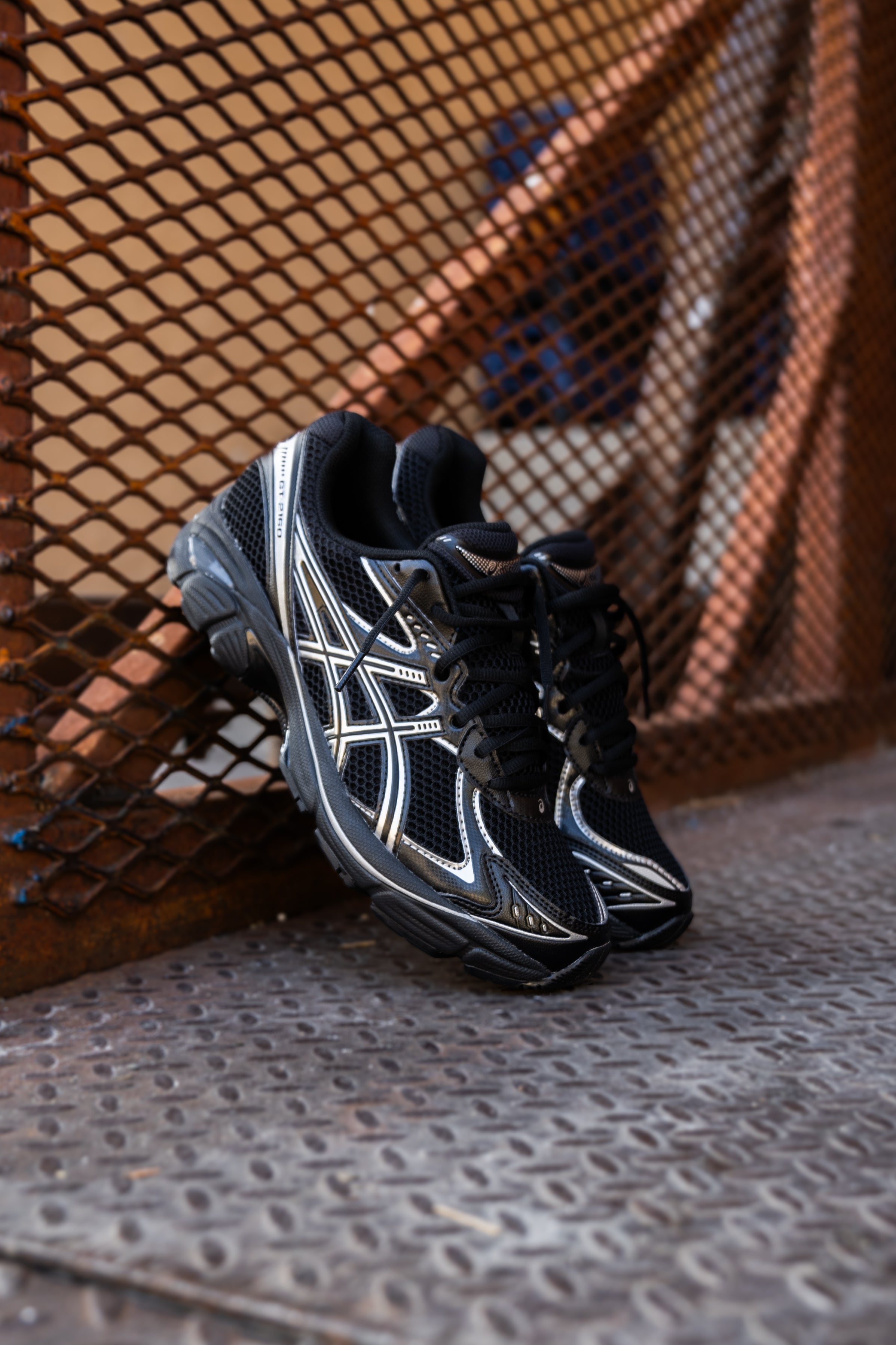 Mens Asics GT-2160 (Black/Pure Silver)