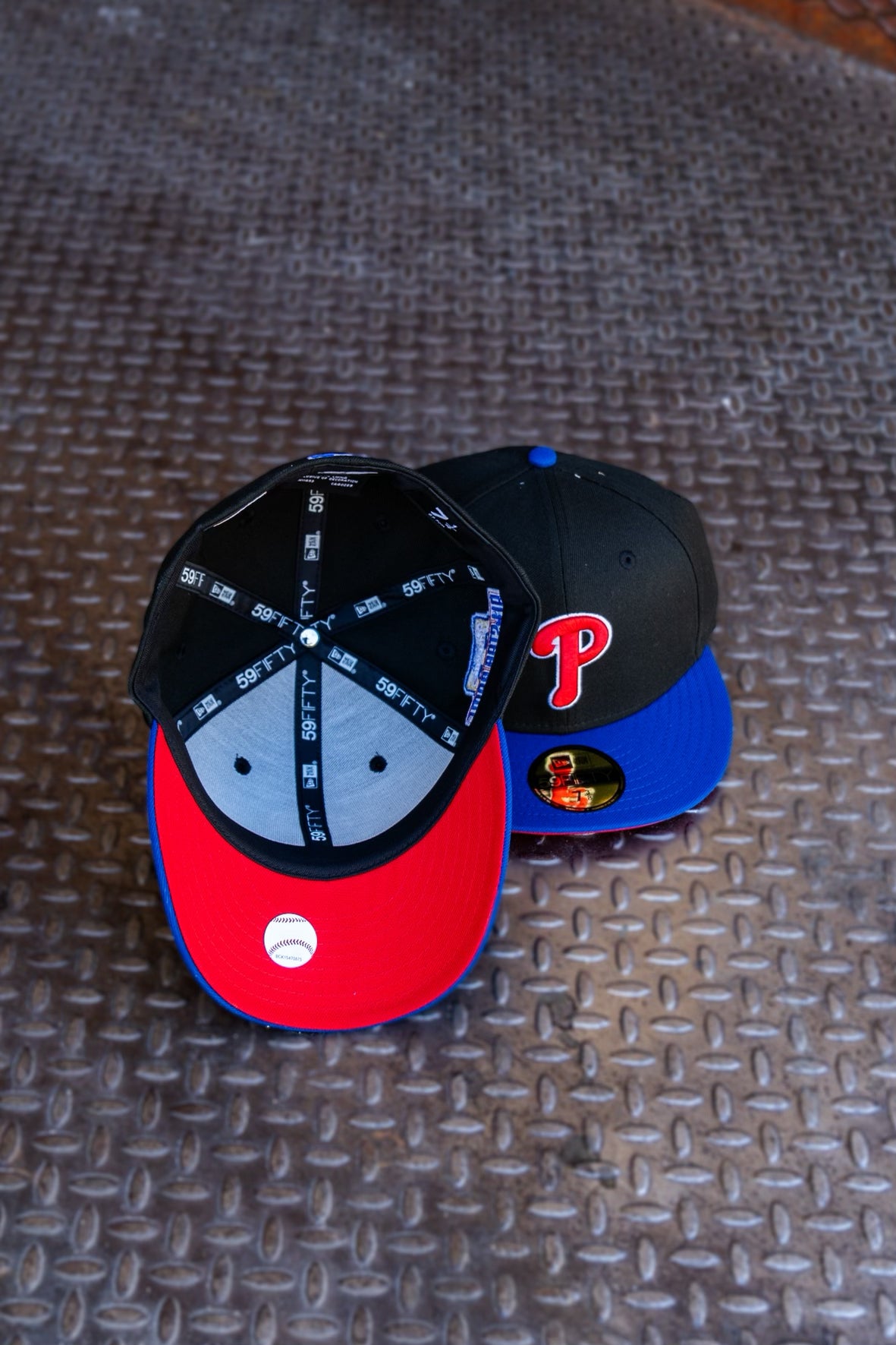 New Era Philadelphia Phillies 1996 ASG Red UV 59Fifty Fitted (Black/Royal)