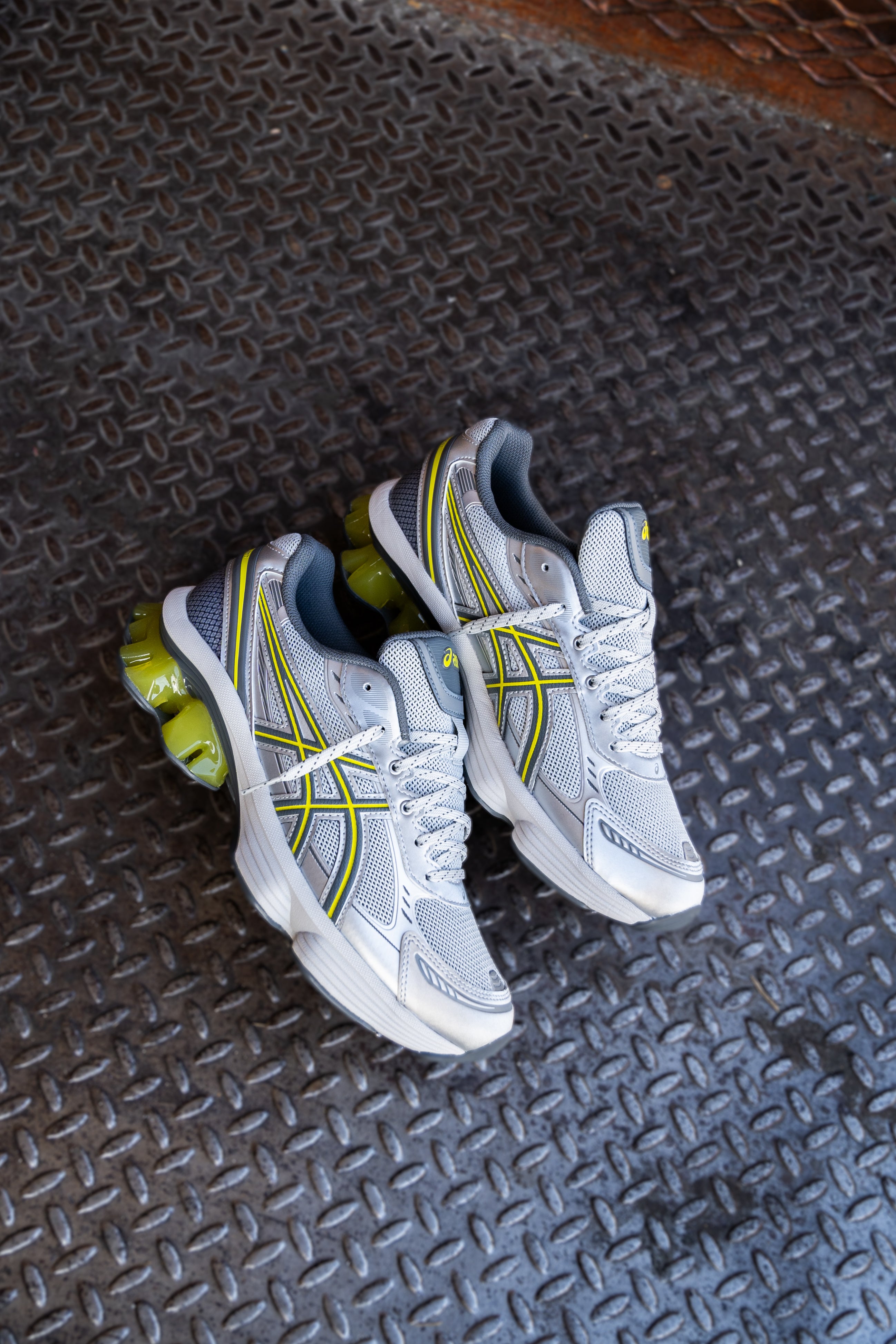 Mens Asics Gel-Kinetic Fluent (Glacier Grey/Steel Grey)