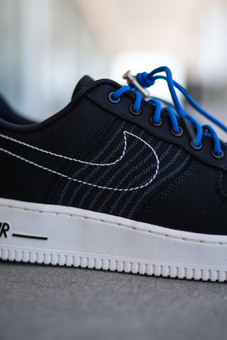 Mens Nike Air Force 1 '07 LV8 (Black/Royal) - nike