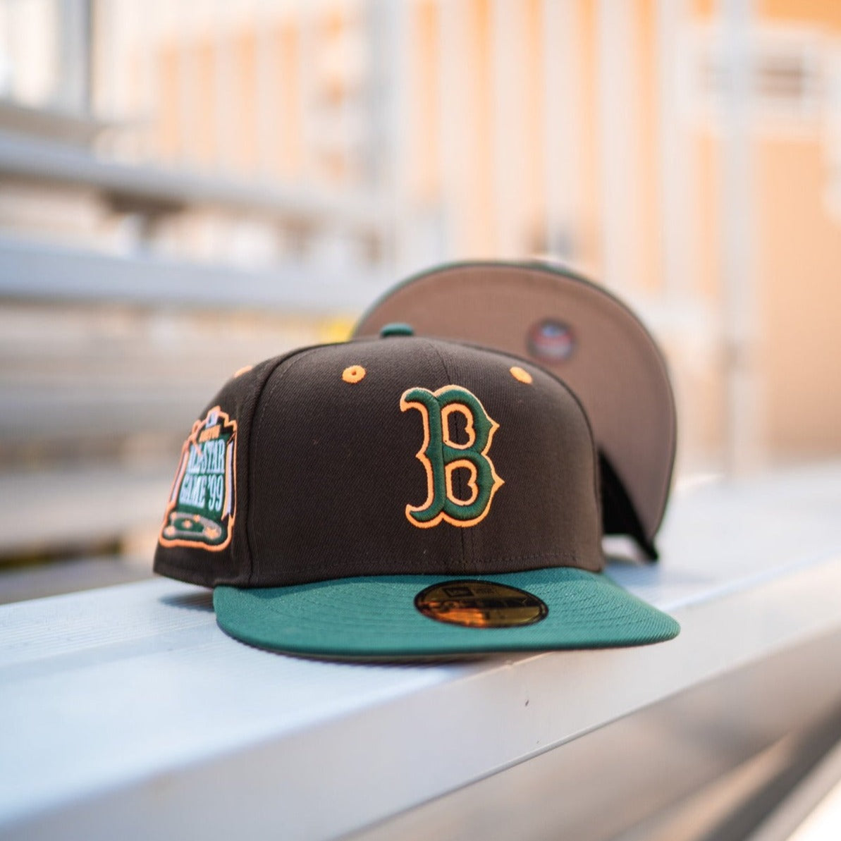 New Era Boston Red Sox 1999 ASG Oak UV (Mocha/Forest) - New Era