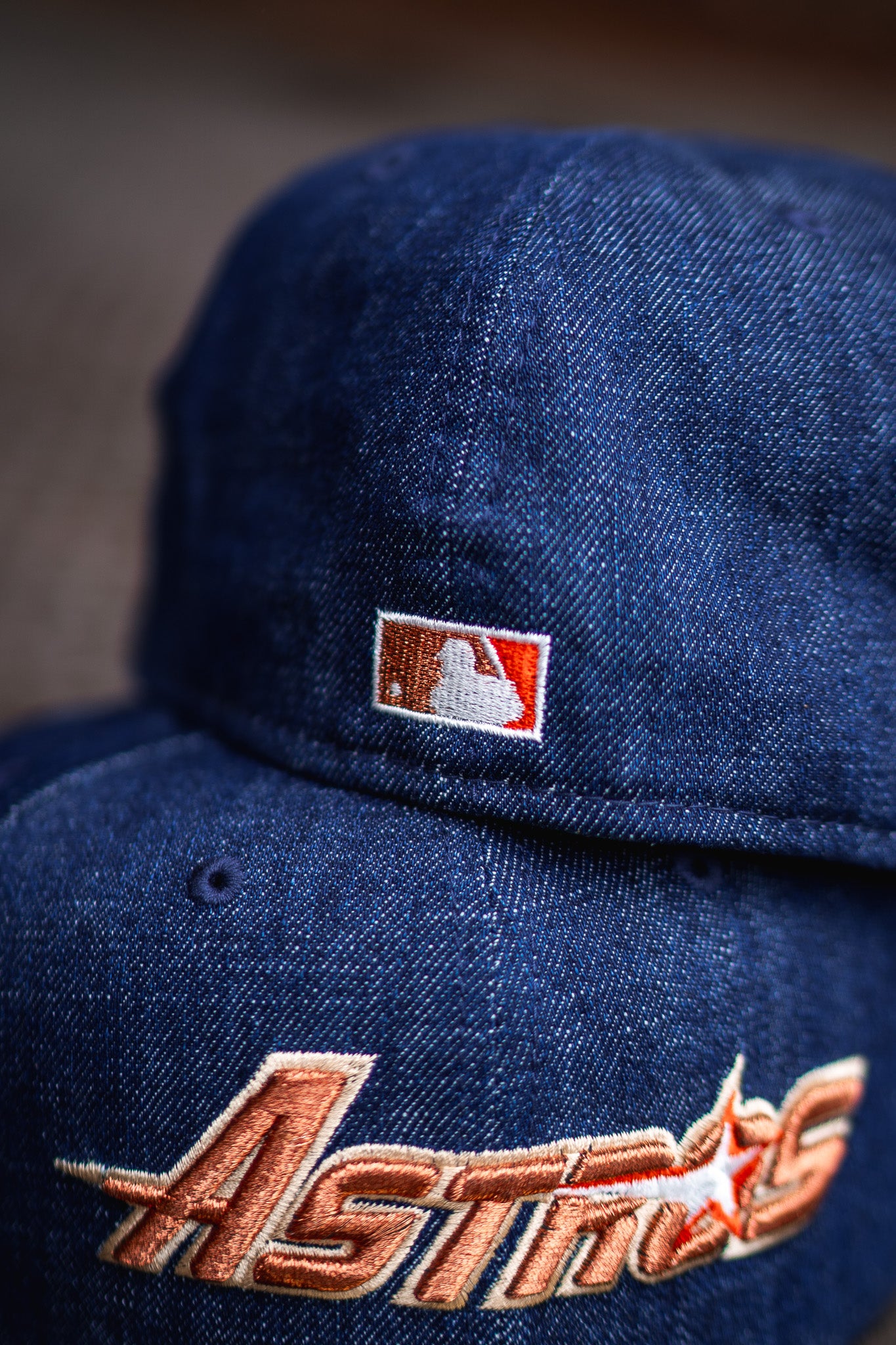 New Era Houston Astros Astrodome Rust UV (Denim/Mocha Corduroy) - New Era