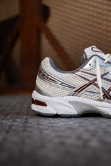 Mens Asics Gel-1130 (Cream/Reddish Brown)