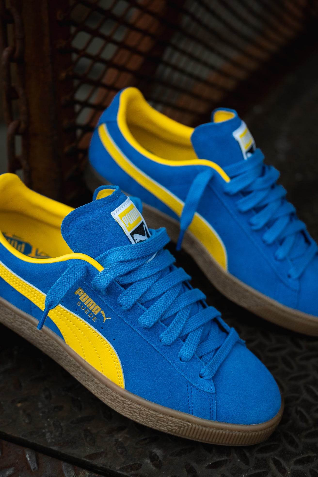 Puma Suede Terrace (Cobalt Glaze/Pelé Yellow) - Puma