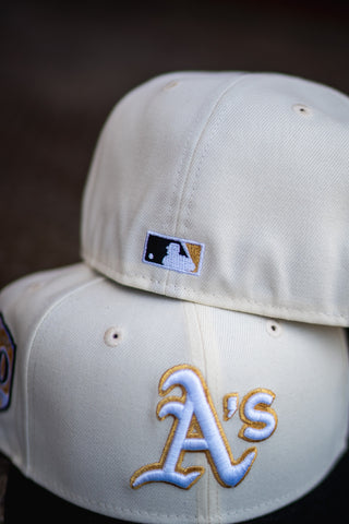 New Era Oakland Athletics 50th Anniversary Good Green UV (Off White/Black) - New Era
