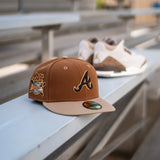 New Era Atlanta Braves 30th Anniversary Good Grey UV (Toasted Peanut/Beige) - New Era