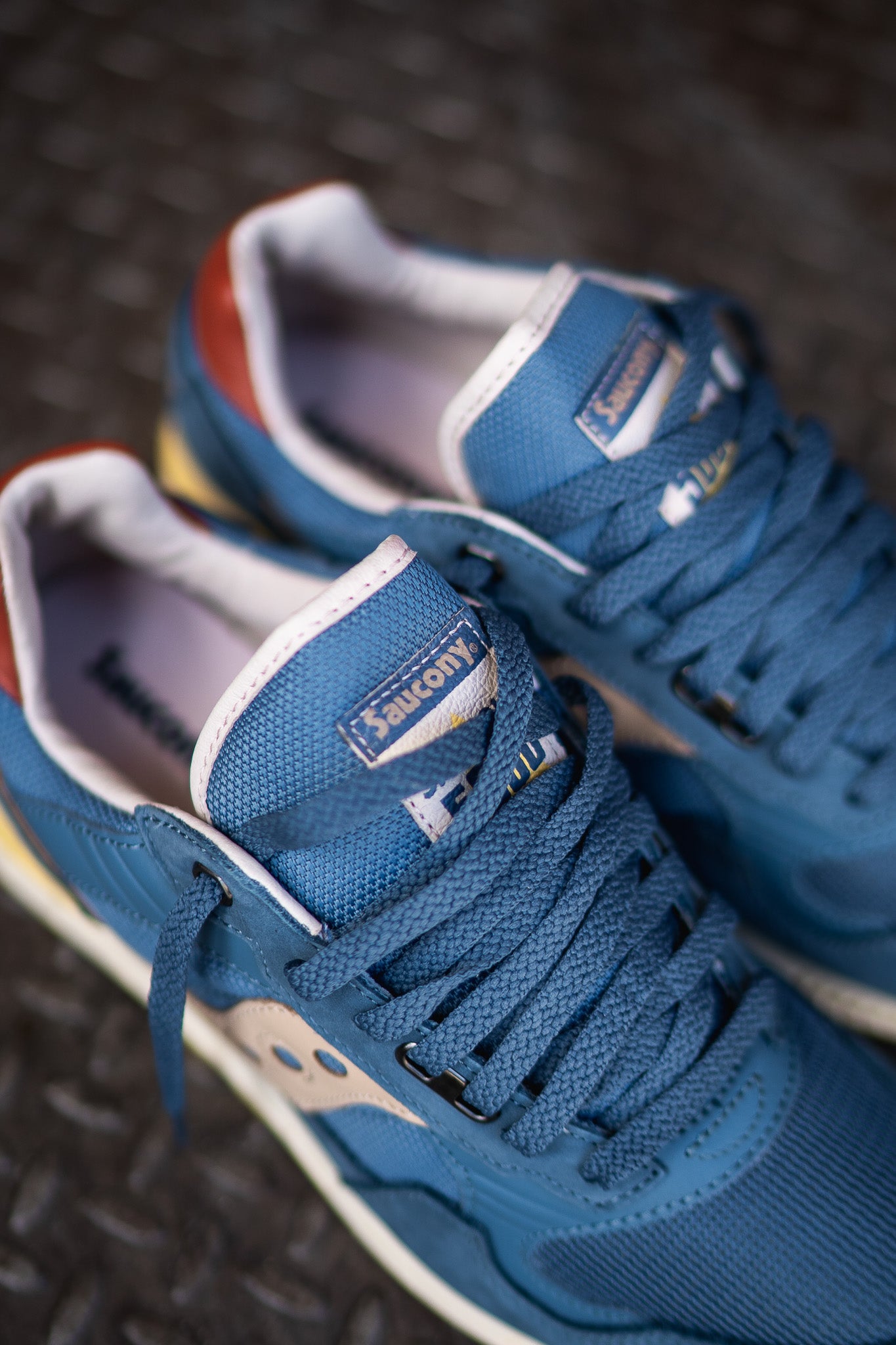 Saucony Shadow 5000 (Denim/Yellow) - Saucony