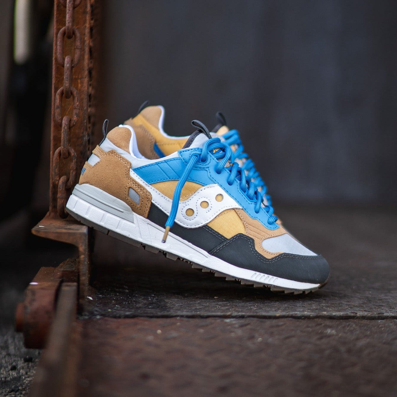 Saucony Shadow 5000 (Navy/Camel) - Saucony