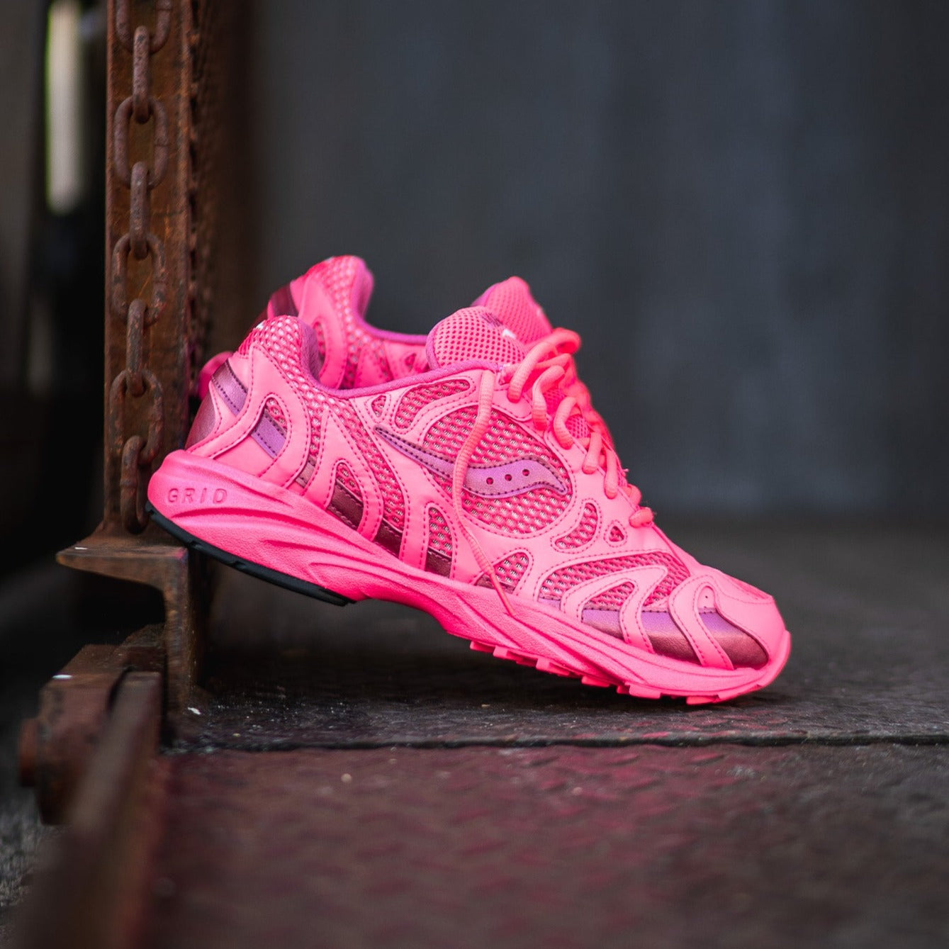 Saucony Grid Azura 2000 (Pink) - Saucony