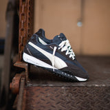 Mens Puma Blacktop Rider Leather (Dark Grey) - Puma