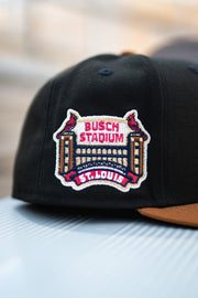 New Era St Louis Cardinals Busch Stadium Good Grey UV (Black/Peanut) - New Era