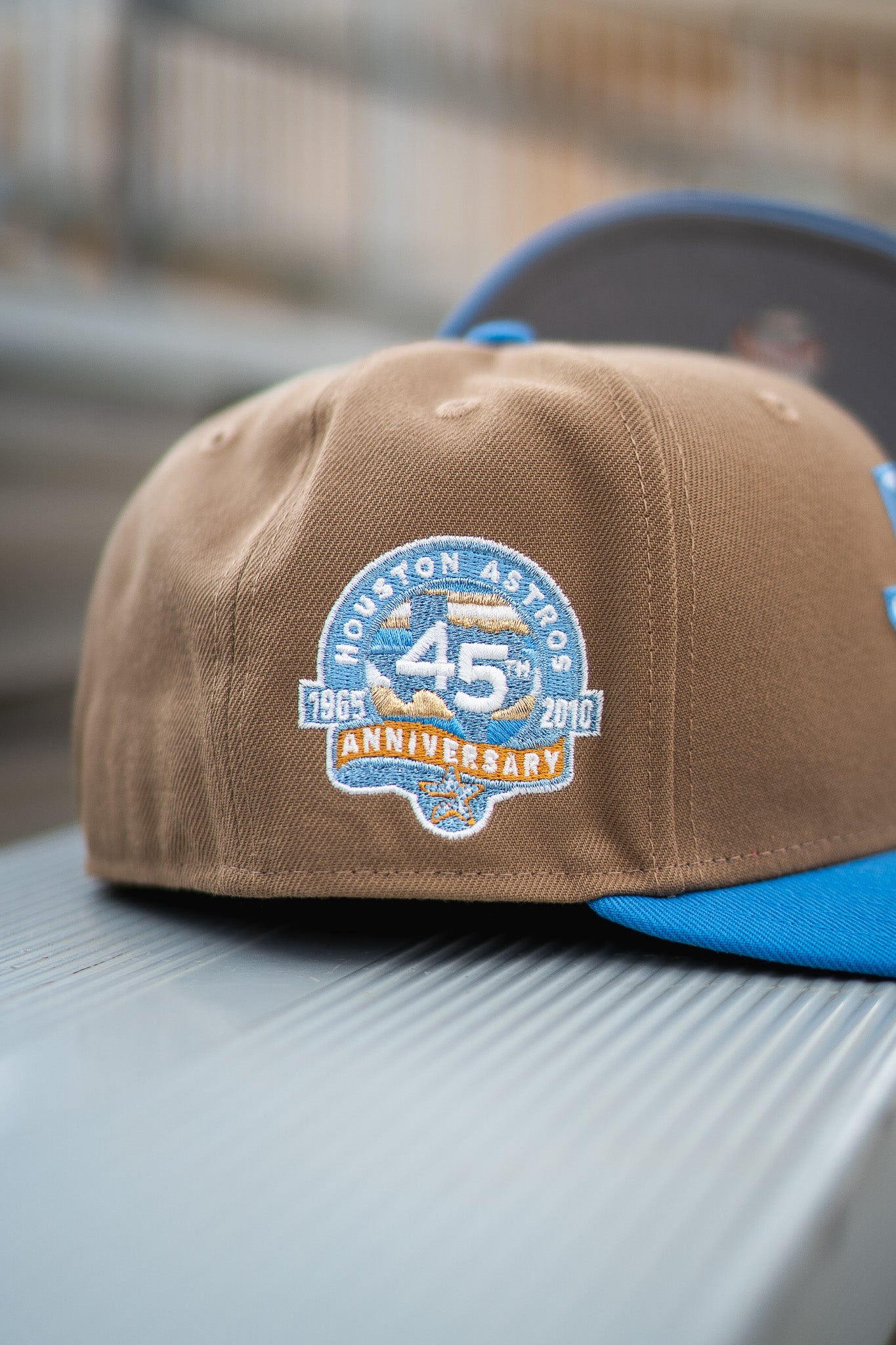 New Era Houston Astros 45th Anniversary Good Grey UV (Khaki/Sky) - New Era