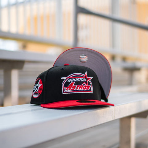 New Era Houston Astros 35th Anniversary Good Grey UV (Black/Red) - New Era