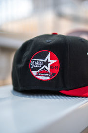 New Era Houston Astros 35th Anniversary Good Grey UV (Black/Red) - New Era