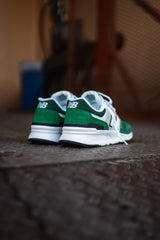 Mens New Balance 997H (White/Green) - CM997HOH - New Balance