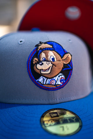 New Era Chicago Cubs Clark The Bear Red UV (Grey/Royal) - New Era