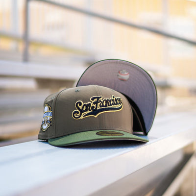 New Era San Francisco 2000 Inaugural Good Grey UV (Ripstop Olive/Green) - New Era