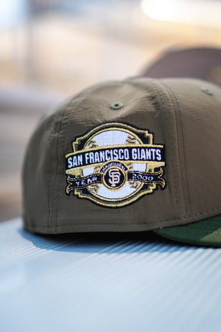New Era San Francisco 2000 Inaugural Good Grey UV (Ripstop Olive/Green) - New Era
