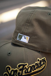 New Era San Francisco 2000 Inaugural Good Grey UV (Ripstop Olive/Green) - New Era