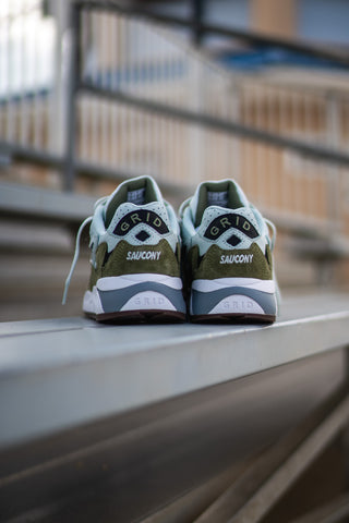 Saucony Grid Shadow 2 (Green/Green) - SNEAKER TOWN