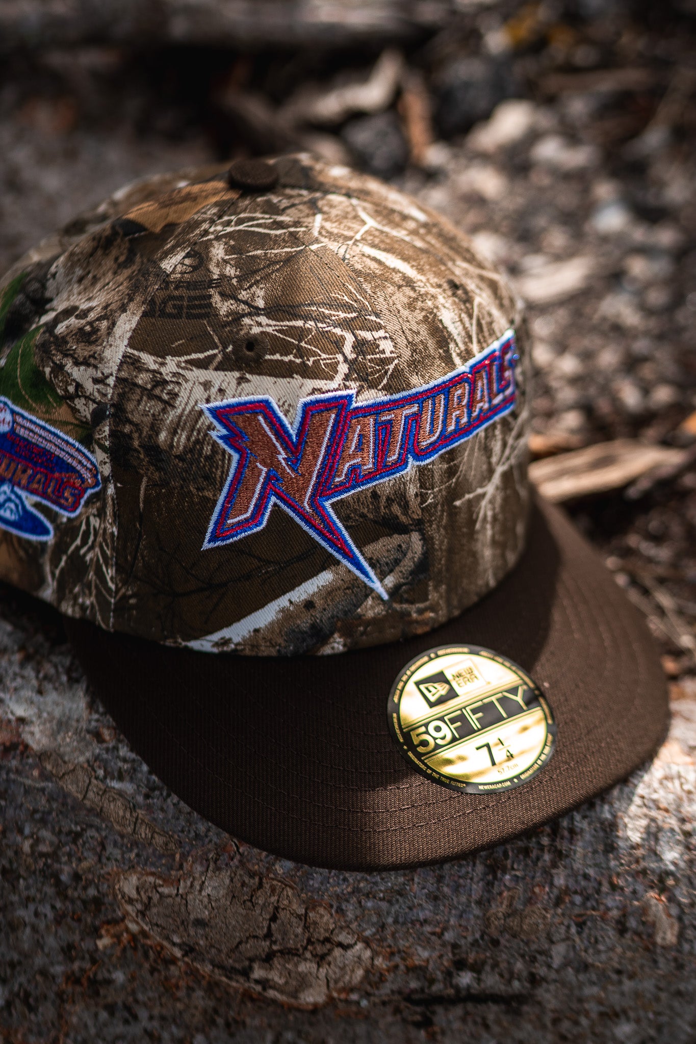 New Era Northwest Arkansas Naturals Grey UV (Real Tree Camo/Mocha) - New Era