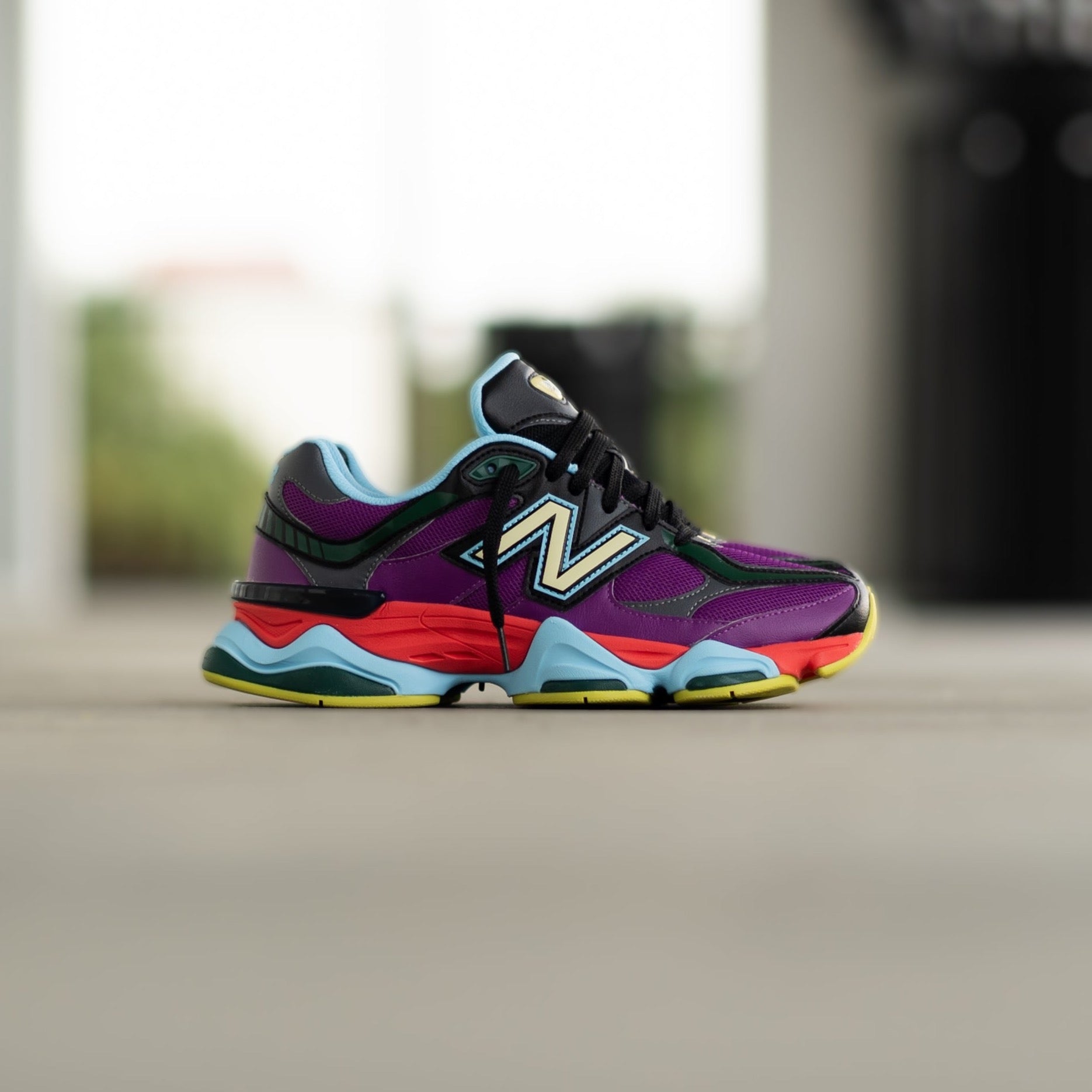 Mens New Balance 9060 (Purple/Red) - U9060RPO