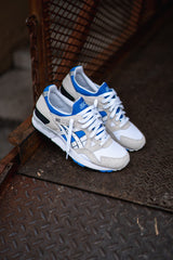 Mens Asics Gel-Lyte V (White/Electric Blue) - SNEAKER TOWN