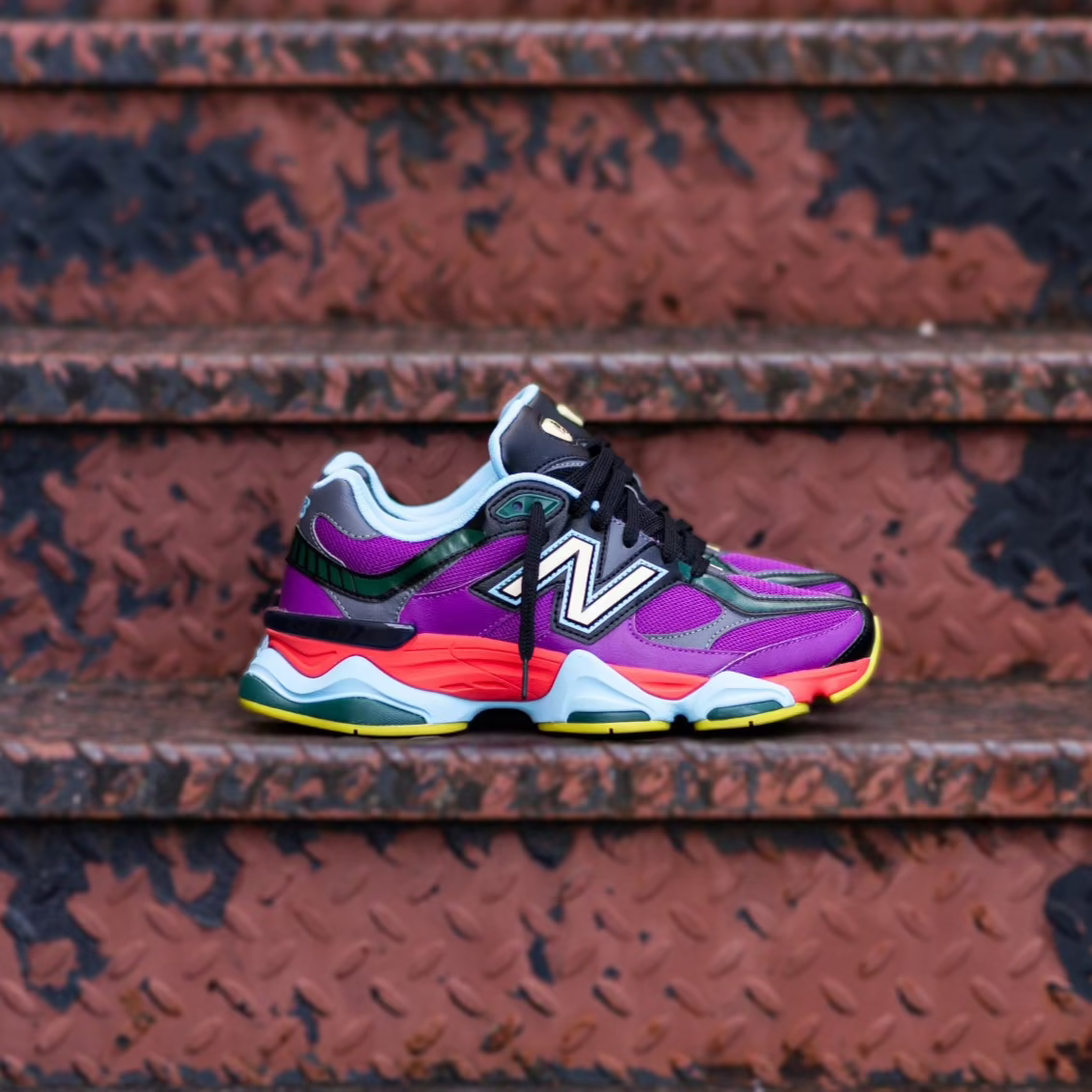 Mens New Balance 9060 (Purple/Red) - U9060RPO