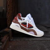 Mens Saucony Shadow 6000 (White/Rust) - Saucony