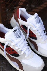 Mens Saucony Shadow 6000 (White/Rust) - Saucony